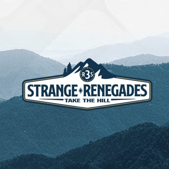 The Strange Renegades mountain badge